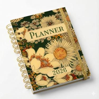 Imagem de Planner Primavera Girassol - EMF Planners - Planejamento Estratégico - A5