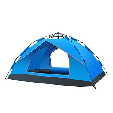 Imagem de AkosOL Barraca de acampamento ao ar livre para turistas, barraca dobrável para piquenique, barraca de abertura rápida simples para família, festa ao ar livre, acampamento, 1