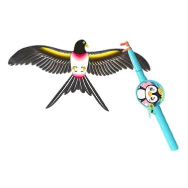 Imagem de Dynwave Pipa de brinquedo para crianças, brinquedo inovador para diversão ao ar livre na praia, ideal para passeios de verão, parques infantis, piqueniques e, Engolir