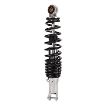 Imagem de Aoresac Amortecedor Traseiro para Motocicleta Resistente, Substituição à Prova D'água de Liga de Aço de 300 Mm 3000LB para JOG 100 Com Condução Mais Suave e Melhor Gerenciamento de (Preto)