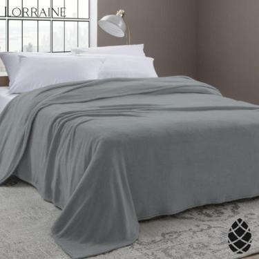Imagem de Cobertor Queen Neo Velour 220X240 Liso 300G/M Cinza - Camesa