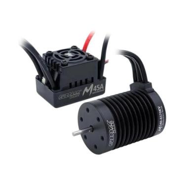 Imagem de Combo De Motor Brushless À Prova d'Água 3500 4200KV Com ESC Para Carro