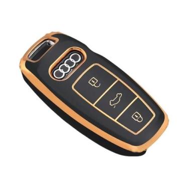 Imagem de Capa De Chave De Carro Em TPU Para Audi A1 A3 A4 A5 A6 A7 A8 Q3 Q5 Q7 