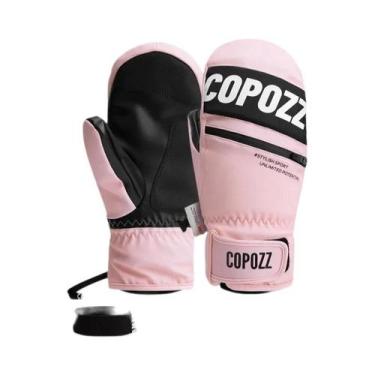 Imagem de Luvas De Esqui Térmicas Impermeáveis unissex COPOZZ 3M Thinsulate, Luv