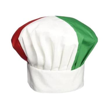 Imagem de Chapéu De Chef Branco Masculino Para Cozinha, Boné De Trabalho Para Ga