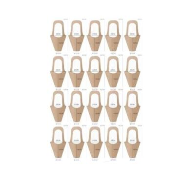 Imagem de 50PCS Caixa De Papel Kraft Para Rosas, Sacolas Decorativas Para Casame