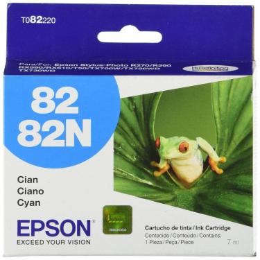 Imagem de Cartucho Epson 82n Original T082220 Azul | R270 | R290 | Rx590 | Rx610