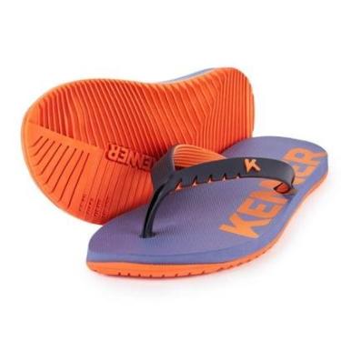 Imagem de Chinelo Kenner Red Masculino - Roxo e Laranja - 39-Masculino