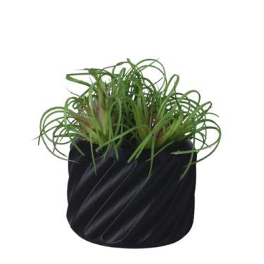 Imagem de Cachepot Mesclado M - Adornos - Galanta, Preto