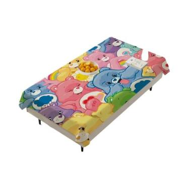 Imagem de Toalha De Mesa Retangular Impermeável C-care-B-bears Reutilizável Para