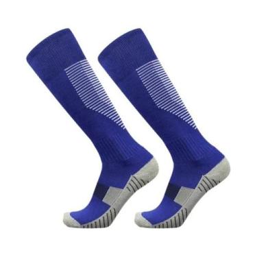 Imagem de Meias Longas Térmicas De Algodão Para Homens Para Ciclismo E Futebol A