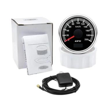 Imagem de Velocímetro GPS HD 52MM Com Luz De Fundo Em 7 Cores 0-200 Km/h Para Ba