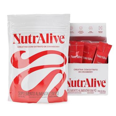 Imagem de Kit 2 Suplementos Creatina Cranberry Mulheres Nutralive 7 Ativos Melatonina Vitamina D (30+15 doses)-Feminino