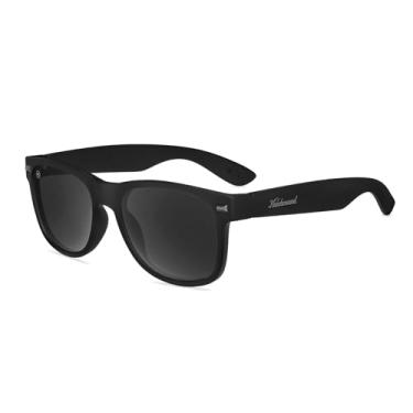 Imagem de Knockaround Fort Knocks Óculos de sol polarizados para homens e mulheres - proteção UV400, Preto em preto, One Size