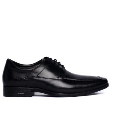 Imagem de Sapato Masculino Democrata Social Metropolitan Pointer Couro Preto, Pr