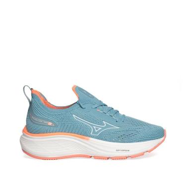 Imagem de Tênis Infantil Mizuno Cool Ride 3 Junior Azul Claro/Rosa Claro-Masculino