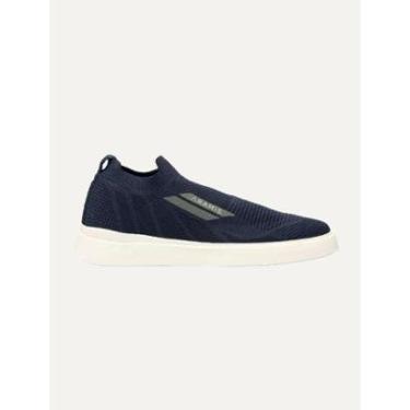 Imagem de Tênis Aramis Masculino Slip On Journey K-nit Tan Azul Marinho-Masculino