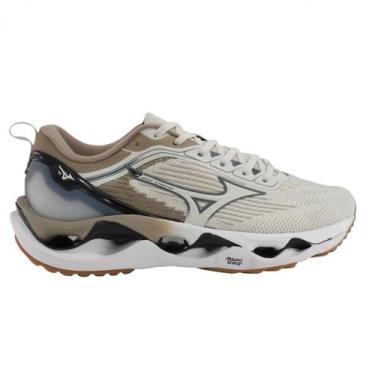 Imagem de Tênis de Corrida Masculino Mizuno Wave Stratos 3 - Cor: Arenito - Tama