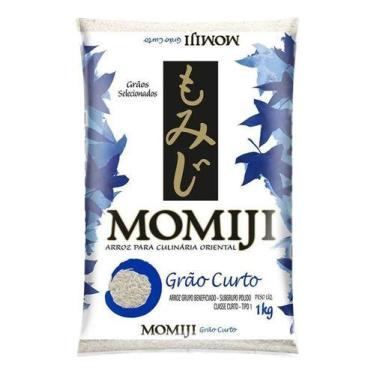 Imagem de Arroz japonês Momiji Grão Curto Azul 1kg - Camil