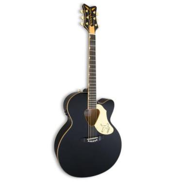 Imagem de Violão Eletroacústico Gretsch G5022CBFE Jumbo Black Falcon
