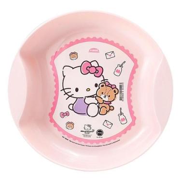 Imagem de Prato Infantil Fundo Pratinho Decorado Bowl 450ml Hello Kitty Kuromi P