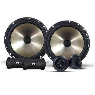 Imagem de Alto Falantes 6 Hurricane Q6.2 160W 4Ohms Kit 2 Vias, preto
