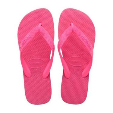 Imagem de Chinelo havaianas top rosa flux,  41, Rosa flux