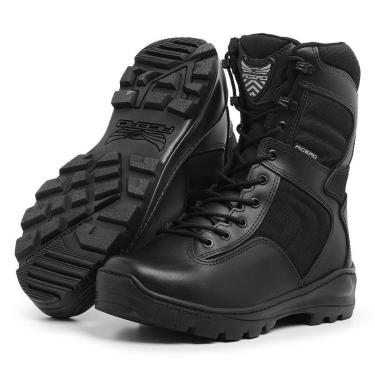 Imagem de Coturno Militar Masculino Couro Cano Alto Acero Extreme-Masculino