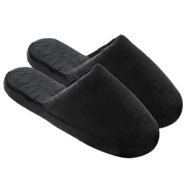 Imagem de Pantufa Toque de Seda Niazitex Preto 37-38