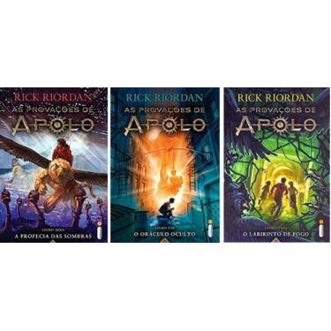 Imagem de Kit Livros As Provações De Apolo 3 Livros - Rick Riordan - Intrinseca