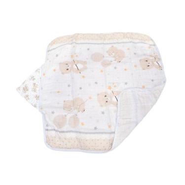 Imagem de TOALHA SOFT BABY NICE URSINHO - 100% Algodão, 0,85m x 0,85m, Com Capuz