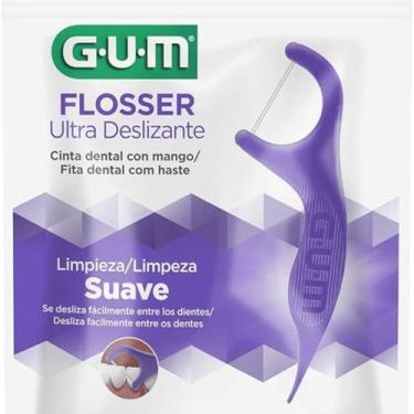 Imagem de Fio Dental Flosser Multiple ActionGum Sabor Menta Com 40 Unidades Suns
