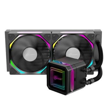Imagem de Water Cooler Kalkan Delta ARGB 240mm - (AMD / INTEL) - TDP 280W - Pret