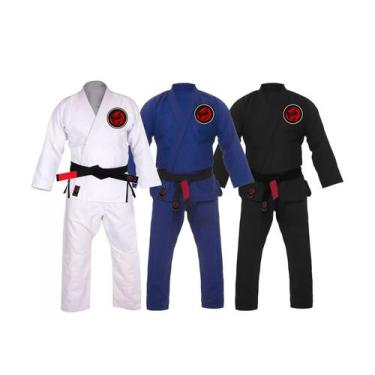 Imagem de Kimono Jiu Jitsu trançado Red Dragon - RED DRAGON KIMONOS, Branco, A0