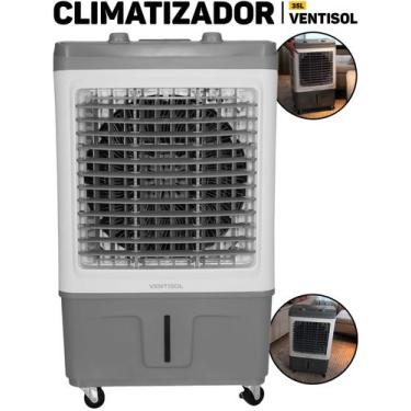 Imagem de Climatizador De Ar Ventisol Clin35 Pro 35 Litros 150W Portátil Econômi
