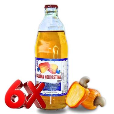 Imagem de KIT 6 Cajuina Suco 480ml (ATACADO)