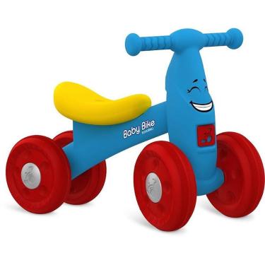 Imagem de Baby Bike de Equilíbrio 1155 para Crianças a Partir de 1,5 Anos Azul Brinquedos Bandeirante