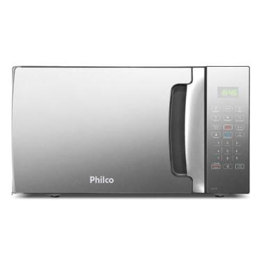 Imagem de Microondas Philco PMO30EP 28 Litros Preto Com Porta Espelhada 1400w, P