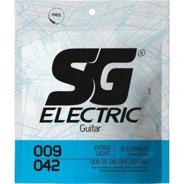 Imagem de Encordoamento para Guitarra .009 Extra Light SG