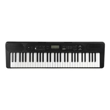 Imagem de Teclado Musical Profissional ha500 Arranjador 61 Teclas Preto Iniciant