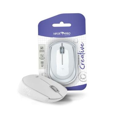 Imagem de Mouse Sem Fio Creative Viper Pro Office VO201 Blister Branco