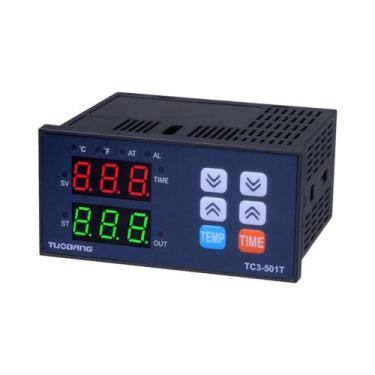 Imagem de Controlador Digital De Temperatura De Alta Precisão TC3-401T Com Displ