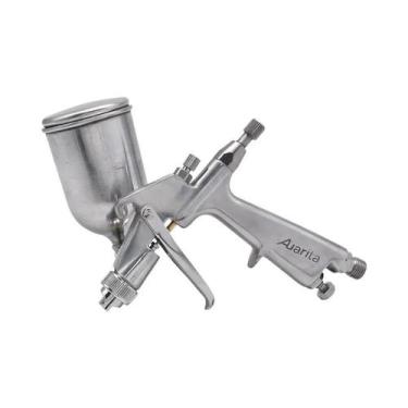 Imagem de Pistola De Pintura Pneumática Automotiva Auarita F3 125ml Com Bico De 
