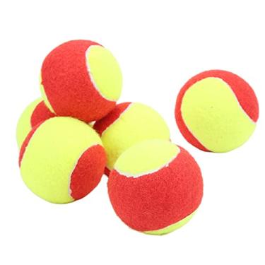 Imagem de Bolas de tênis sem pressão, bolas de tênis infantil macias de pelúcia elástica premium 50% sem pressão para prática ao ar livre para treinamento