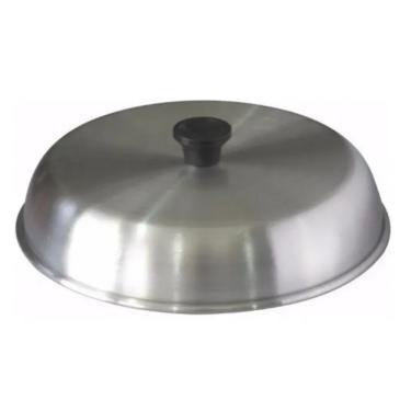 Imagem de 50 Abafador De Beirutes E Lanches P/ Chapa Em Alumínio 22cm