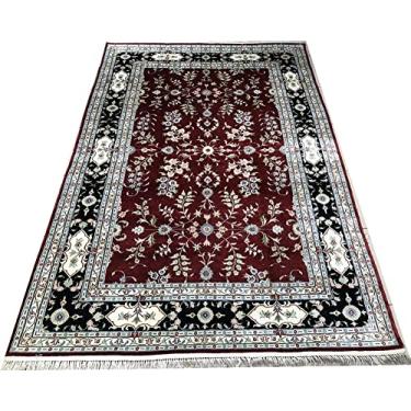 Imagem de Capacho de portão 1,2 m × 1,8 m, cobertores e tapetes de seda feitos à mão