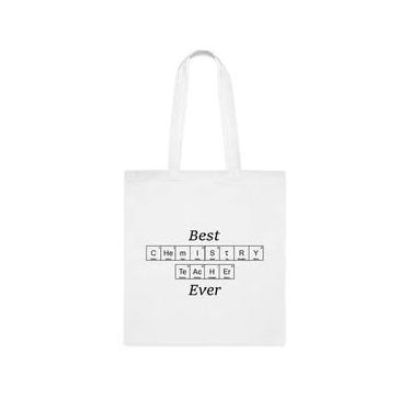 Imagem de Sacola engraçada de professor, bolsa de professor de chem, presente para professor, bolsa de ombro de professor, bolsas reutilizáveis para professores, ideia de presente de cesta de
