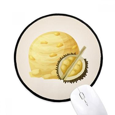 Imagem de Tapete de mouse com bola de sorvete amarelo Durian para computador