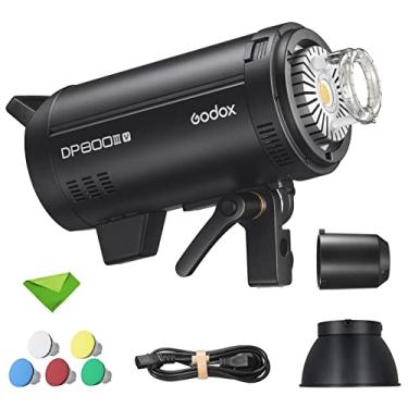 Imagem de Godox DP800III 800Ws Strobe Flash Studio Light GN126 0.1-1S Tempo de Reciclagem, Sistema 2.4G X CCT 5600±200K Montagem Bowens Monolight para Fotografia de Retrato de Estúdio (DP800III-V)