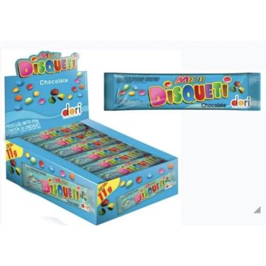 Imagem de Chocolate Disqueti Mini 11g Caixa C/36 unid.
